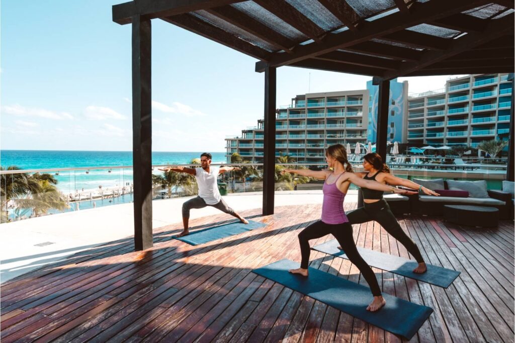 yoga activity hard rock hotel cancun